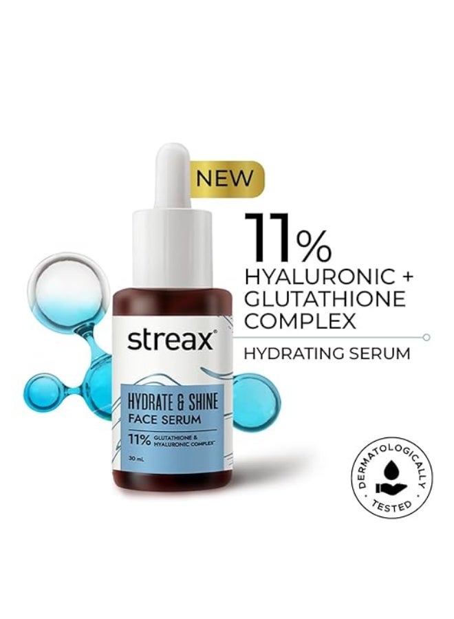 ستريكس سيروم ستريكس لترطيب وتفتيح البشرة، 30 مل | 11% جلوتاثيون ومركب حمض الهيالورونيك | سيروم لبشرة متألقة | إشراقة فورية، ترطيب عميق، وتفتيح خلال 3 أيام | بشرة زجاجية | مُختبر سريريًا | مناسب لجميع أنواع البشرة - Image 2